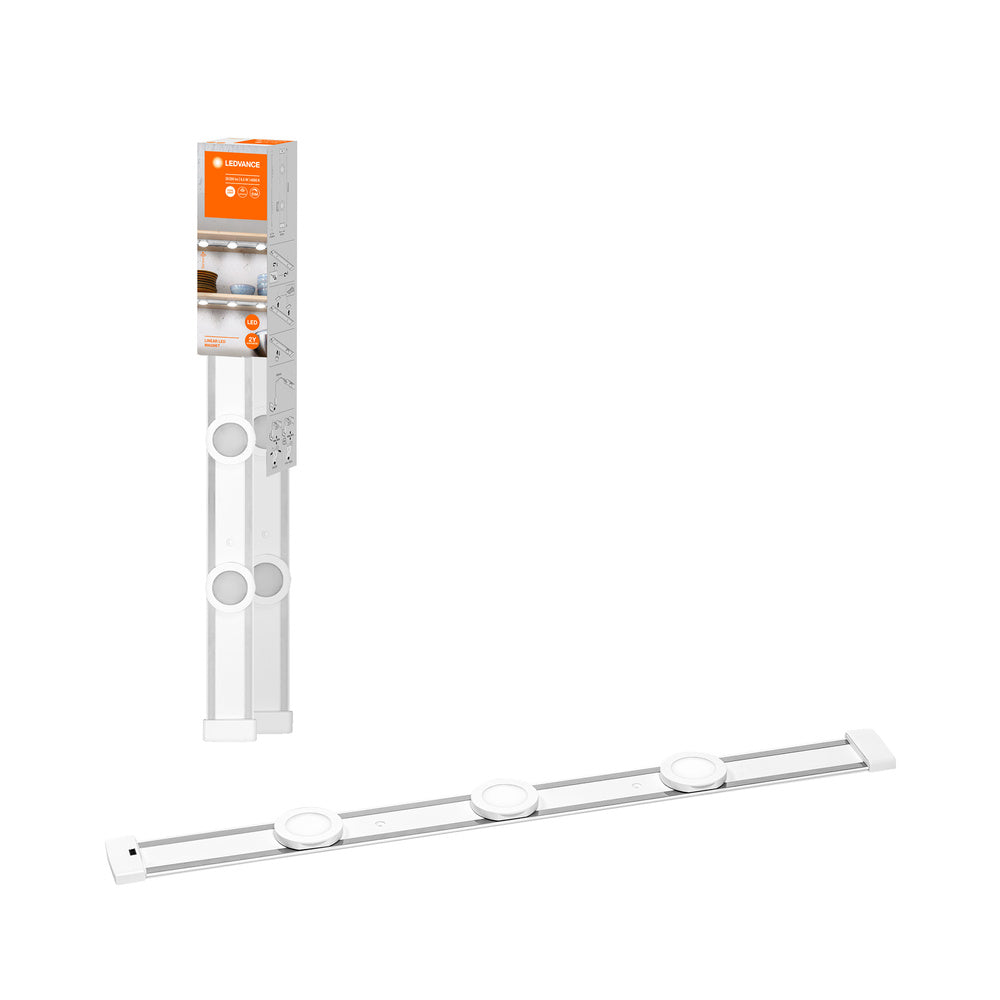 LEDVANCE LINEAR LED MAGNET 64,5cm, 3er Unterbauleuchte Sensor dimmbar 9,5W / 4000K Kaltweiß-Unterbauleuchten-LEDVANCE Shop