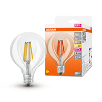 OSRAM Dimmbare FILAMENT LED-Lampe LED SUPERSTAR+ CL GLOBE95 FIL 100 dim 11W/927 E27 CRI90 BOX, E27 , Warmweiß-Leuchtmittel-LEDVANCE Shop
