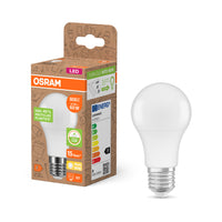 OSRAM LED Star Classic A 60 Lampe Recycled Plastic 8.5W Warmweiß Frosted E27-Leuchtmittel-LEDVANCE Shop