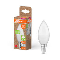OSRAM LED Star Classic B 25 Lampe Recycled Plastic 3.3W Kaltweiß Frosted E14-Leuchtmittel-LEDVANCE Shop