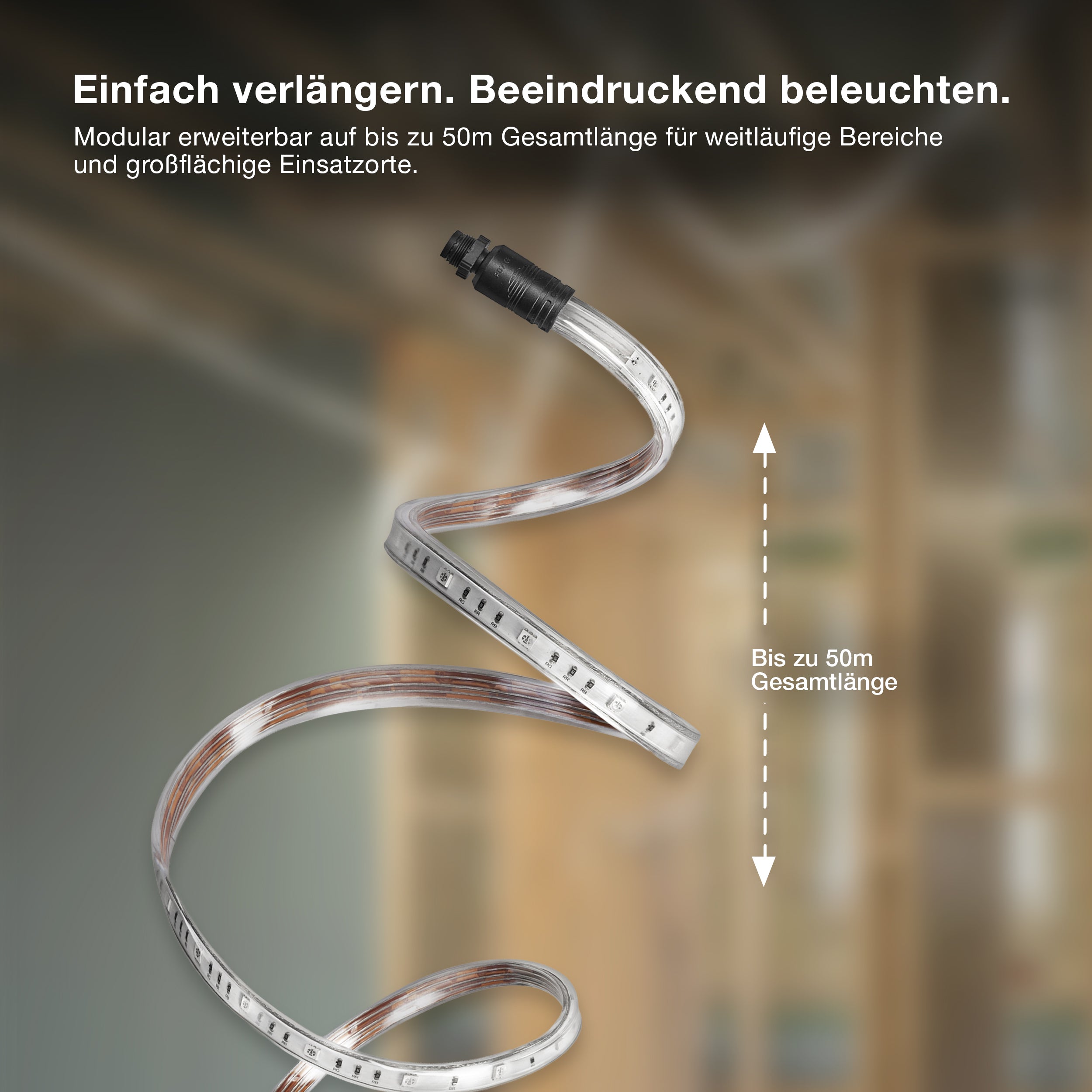 OSRAM OUTDOOR FLEX LED Streifen RGB 10M RGB Fernbedienung