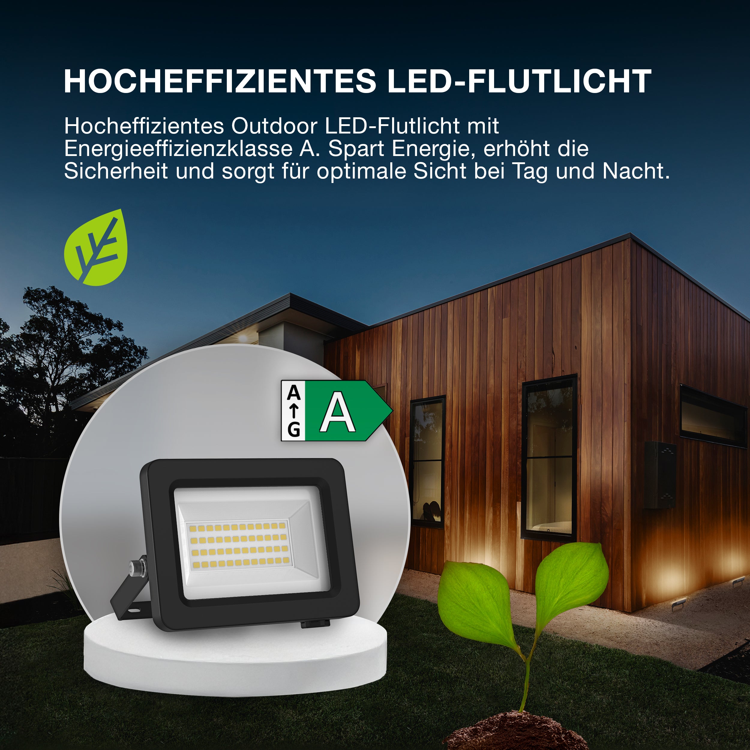 Proyectores OSRAM EFICIENCIA ENERGÉTICA Foco, 10W, 4000K Gris Oscuro
