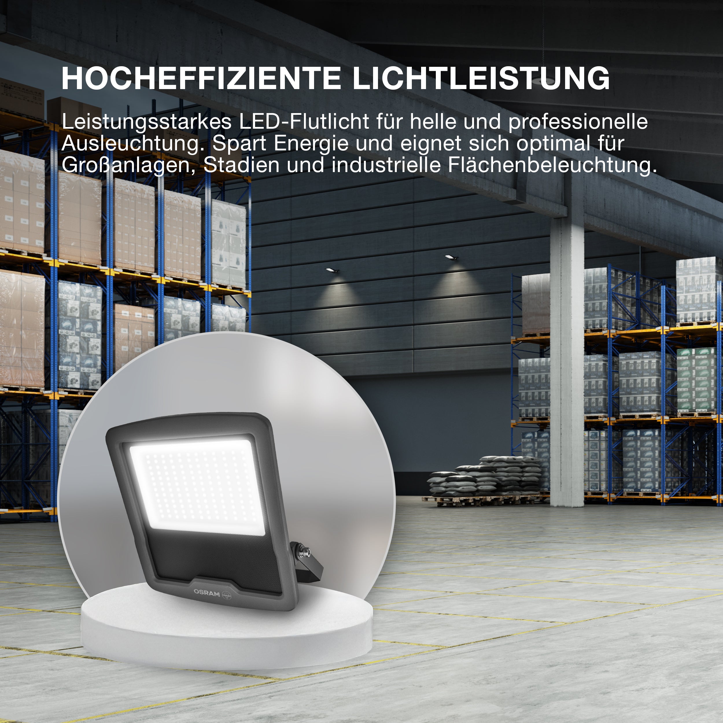 OSRAM ENDURA® LED Strahler Kaltweiß 100W / 4000K