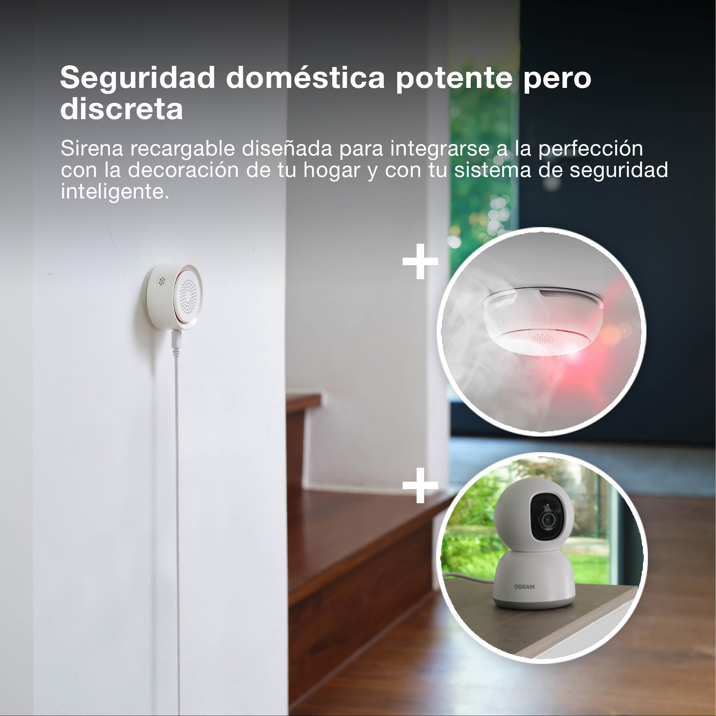 Sirena de alarma OSRAM SMART+ Wifi