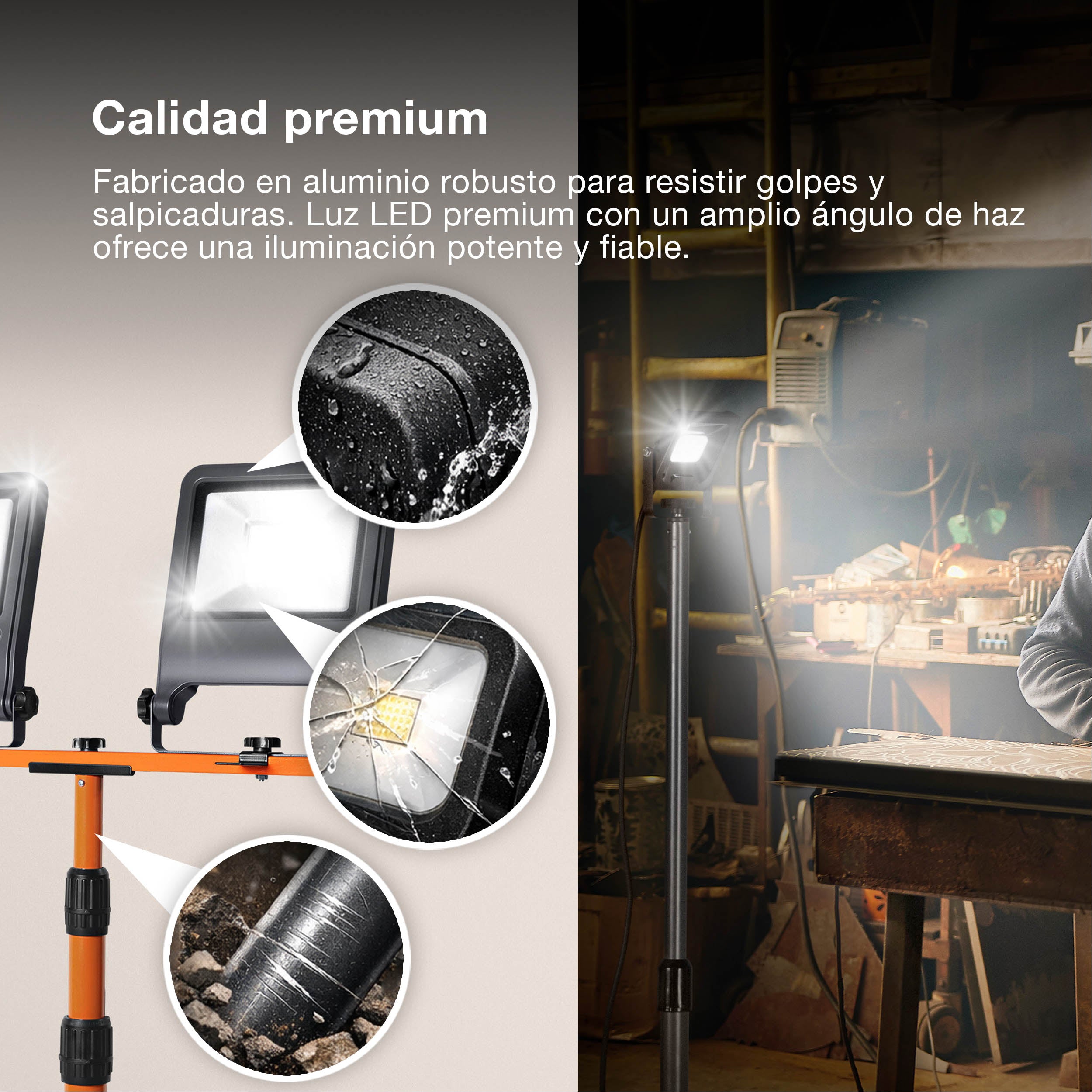 OSRAM WORKLIGHTS Baustrahler TRIPOD 1X50 W 4000 K