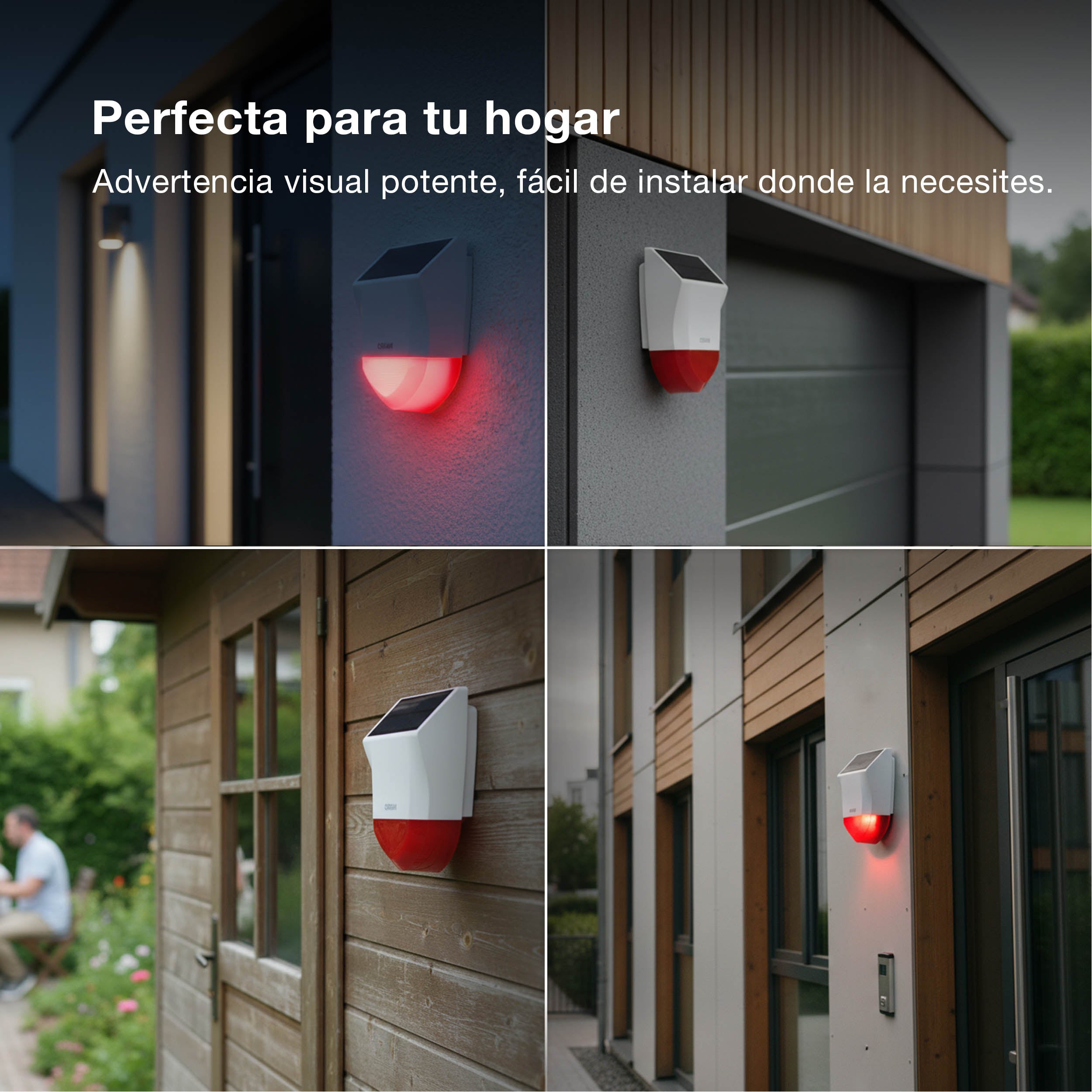Sirena exterior OSRAM SMART+ con tecnología WiFi