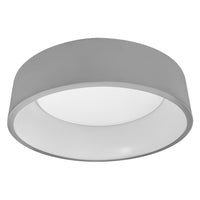 Lámpara de techo LED cilíndrica OSRAM Matter SMART+ Orbis, 45 cm, blanco regulable, 24 W, 3000-6500 K, gris