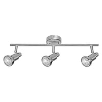 LEDVANCE LED SPOT BRUSHED SILVER GU10 3 x 2.6W , 690 lm, 2700 K, Warmweiß-LEDVANCE Shop