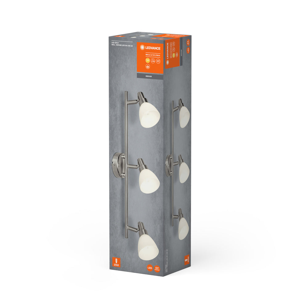 LEDVANCE LED SPOT G9 G9 3 x 1.9W , 600 lm, 2700 K, Warmweiß-LEDVANCE Shop