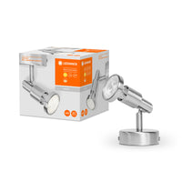 LEDVANCE LED SPOT BRUSHED SILVER GU10 2.6W , 230 lm, 2700 K, Warmweiß-LEDVANCE Shop