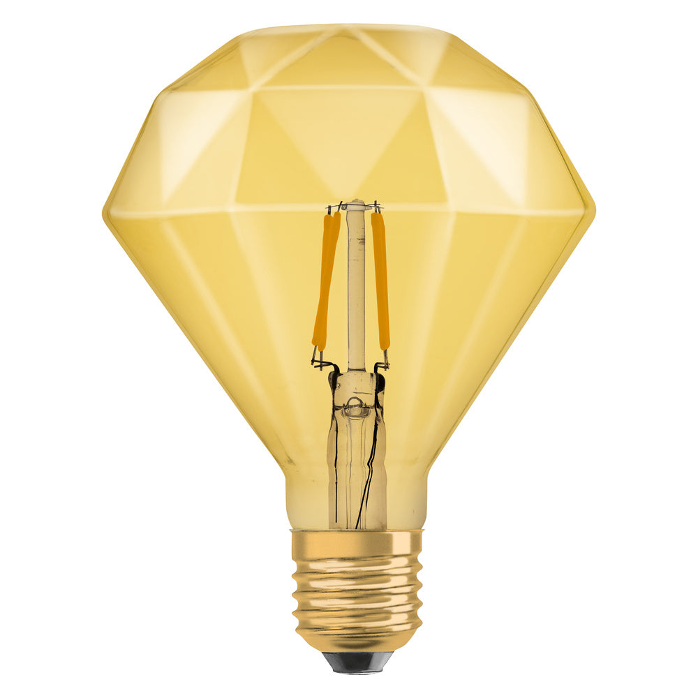 OSRAM VINTAGE 1906® LED Lampe LED SPECIAL Shapes 4W 824 Gold E27, 470 lm, 2400 K, Warm Comfort Light-LEDVANCE Shop