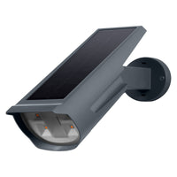 OSRAM Solar-Spot RGB y blanco cálido con estaca y soporte de pared, sensor de luz diurna, protección IP44, foco solar para jardín y terraza