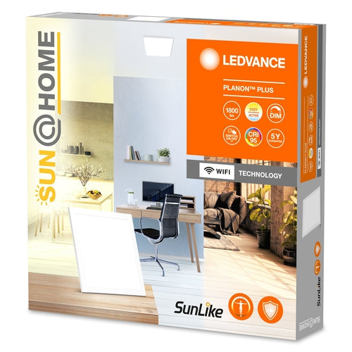 LEDVANCE Wifi SUN@HOME PLANON PLUS Deckenleuchte 30x30cm 20W / 2200-5000K B-Ware-Deckenleuchten-LEDVANCE Shop
