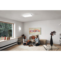 Lámpara de techo LED OSRAM Matter SMART+ ORBIS MAGNET 60x30cm Blanco modulable 42W / 3000-6500K blanco