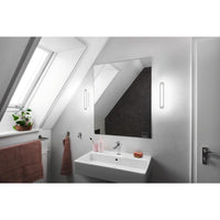 Aplique de baño LED OSRAM Matter SMART+ ORBIS de 30 cm, blanco regulable, 13 W / 3000-6500 K, blanco