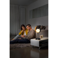 Lámpara de mesa OSRAM DECOR Memphis, negra/dorada, casquillo G9