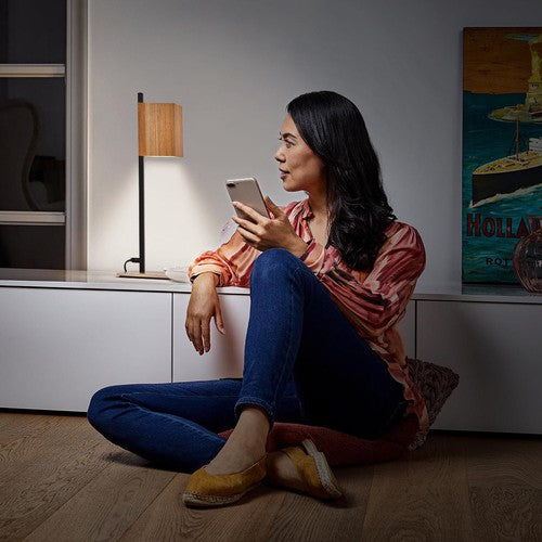 LEDVANCE SMART+ WiFi-Tischleuchte DECOR, 8W, 650lm, Holz-Tischlampen-LEDVANCE Shop