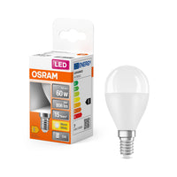 OSRAM LED Lampe LED STAR CLASSIC P 6.5W 827 Frosted E14, 806 lm, 2700 K, Warmweiß-LEDVANCE Shop