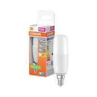 Lámpara OSRAM LED PCR CLASSIC STICK con forma de barra, lámpara LED, mate, 9,5 W, (equivalente a 75 W), 1055 lm, blanco cálido, 2700 K, 15 000 h, CRI 80