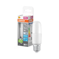 Lámpara OSRAM LED PCR CLASSIC STICK con forma de barra, lámpara LED, mate, 9,5 W, (equivalente a 75 W), 1055 lm, blanco frío, 4000 K, 15 000 h, CRI 80