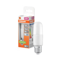 Lámpara OSRAM LED PCR CLASSIC STICK con forma de barra, lámpara LED, mate, 8,5 W, (equivalente a 60 W), 806 lm, blanco frío, 4000 K, 15 000 h, CRI 80