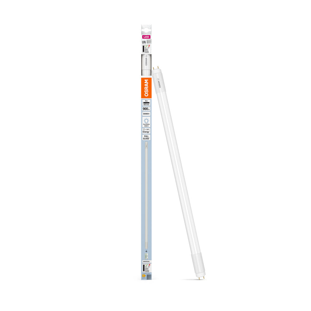 OSRAM LED Röhre TUBE T8 UNIVERSAL 600 mm 8W 840, 900 lm, 4000 K, Kaltweiß-LEDVANCE Shop