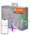 LEDVANCE SMART+ Wifi Flex tiras LED decorativas de 2 m RGB + TW, transparentes de silicona, protección IP20, para espacios habitables con iluminación indirecta