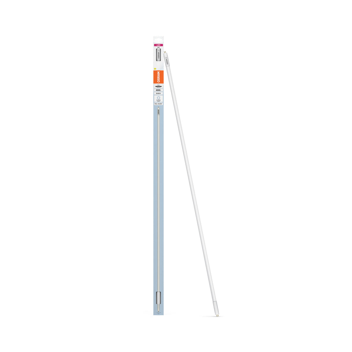 OSRAM LED TUBE T5 HF en tubo, con casquillos a ambos extremos, lámpara, cristal sin plomo, mate, 26 W, (antes 54 W), 4000 lm, blanco frío, 4000 K, 30 000 h, CRI 80