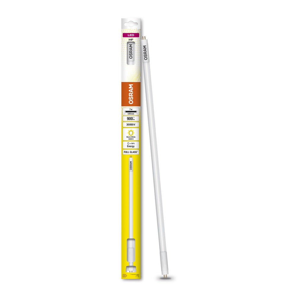 OSRAM LED Röhre TUBE T5 HF 549 mm 7W 830, 900 lm, 3000 K, Warmweiß-LEDVANCE Shop