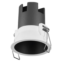 Foco empotrable OSRAM SPOT TWIST Ø 70 mm, negro, 5 W, 400 lm, 840 WT