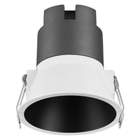 OSRAM SPOT TWIST Ø 93mm downlight, negro, 10W, 800lm, 830 WT