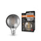 Bombillas LED regulables OSRAM, edición vintage, equivalente a 30 W, E27, G80, 1800 Kelvin, luz cálida y confortable, vidrio transparente, paquete individual