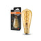 Bombillas LED regulables OSRAM, edición vintage, equivalente a 28 W, E27, forma ST64, 2000 Kelvin, blanco cálido, vidrio transparente, paquete individual
