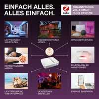 OSRAM ZigBee SMART+ LED Lampe Spot warmweiß dimmbar (ex 50W) 4,7W / 2700K GU10