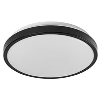 Lámpara de techo OSRAM ORBIS LONDON, negra, 16 W, 2000 lm