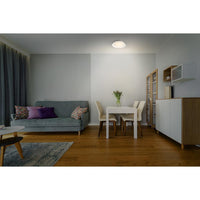 Lámpara de techo OSRAM ORBIS MILAN 305 mm, blanca, 2 bombillas E27
