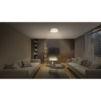 Lámpara de techo OSRAM ORBIS PARIS 300 mm, beige, E27