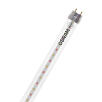 OSRAM LED TUBE T8 EM FLUORA, tubo LED, vidrio sin plomo, transparente, 15 W, (antes 36 W), 1150 lm, blanco cálido, 2500 K, 30 000 h, CRI 80, luz para plantas