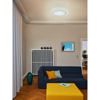 Lámpara de techo OSRAM ORBIS SPIRAL LOOP, blanca, 42 W, 4000 lm