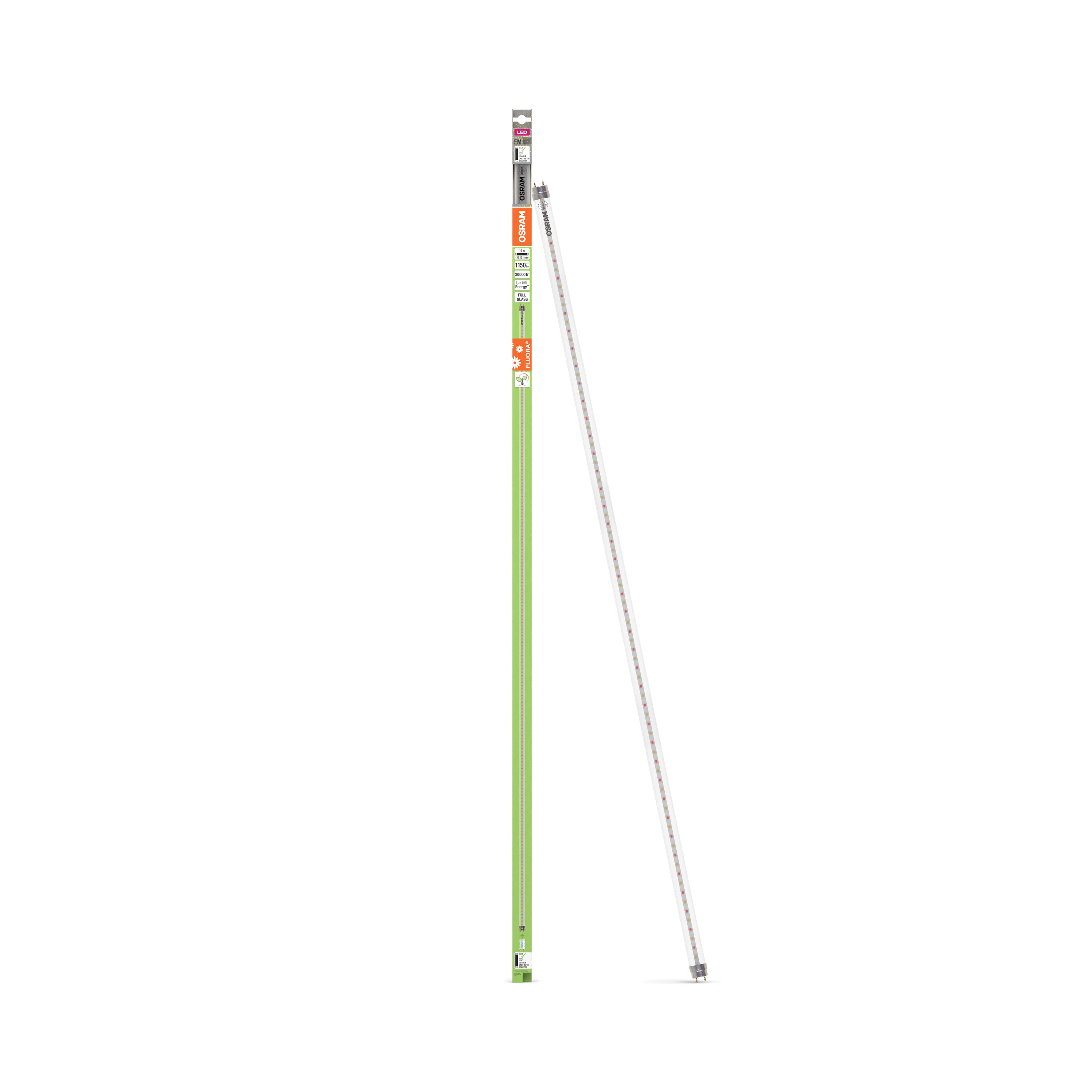 OSRAM LED TUBE T8 36 EM FLUORA Pflanzlicht 1200mm 15W-Pflanzlichter-LEDVANCE Shop
