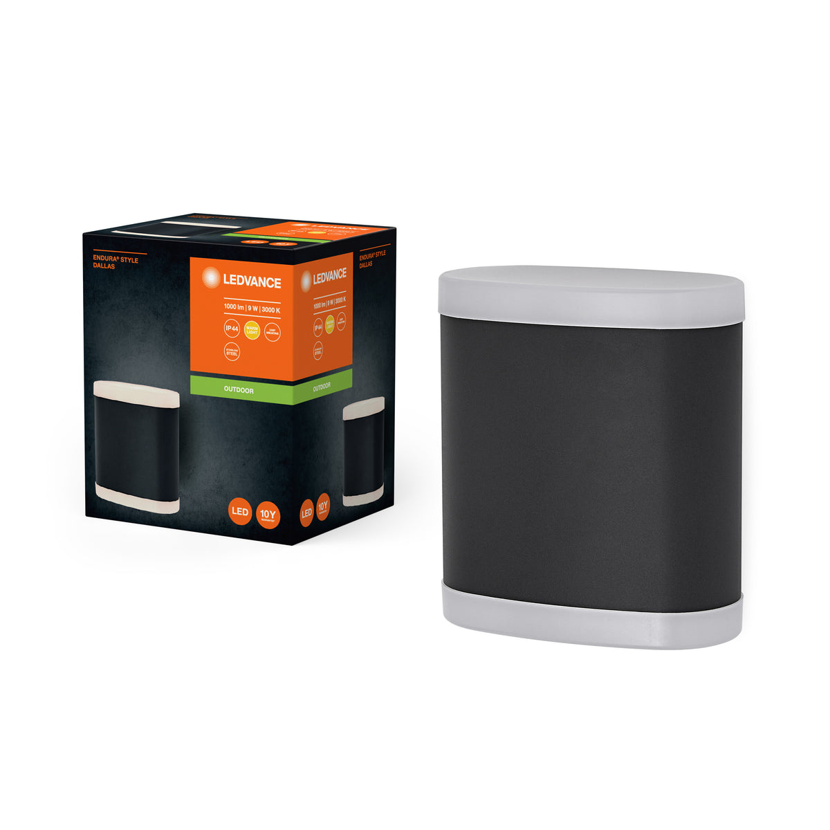 Endura Style Dallas Wall Außenwandleuchte Dark Gray-Außenwandleuchten-LEDVANCE Shop