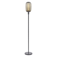 Lámpara de pie OSRAM Decor Stick Floor gris oscuro alta 146 cm E27, sin bombilla