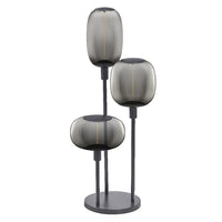 Lámpara de pie OSRAM DECOR Stick DIM 3xE27 Gris oscuro sin bombillas