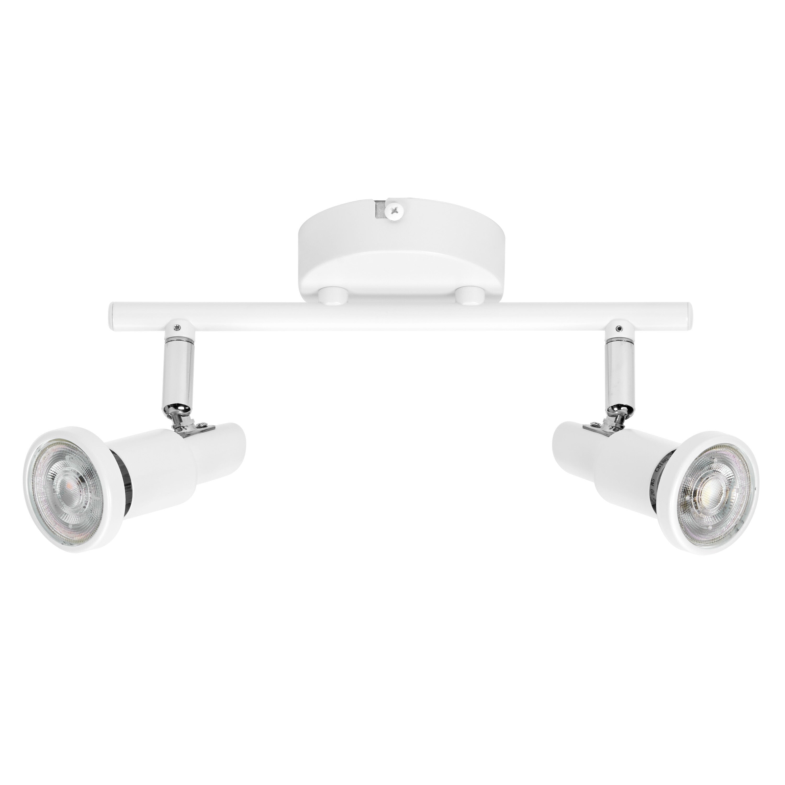 LEDVANCE LED SPOT GU10 Deckenleuchte 2 x 3,4W, 460lm, weiß-Deckenleuchten-LEDVANCE Shop