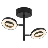 LEDVANCE DECOR SPOT SATURN, 21W, 465lm, schwarz, Spotleuchte, verstellbare Köpfe, vielseitig anwendbar, Innenraumspot, 3-stufige Farbtemperaturregulierung, hochwertiges Gehäuse