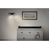 Lámpara de techo OSRAM DECOR SPOT VENUS, 10,5 W, 450 lm, negra