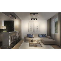 Lámpara de techo OSRAM DECOR SPOT VENUS, 16 W, 650 lm, negra
