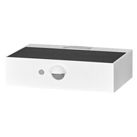 OSRAM ENDURA STYLE BRICKLUME Sensor, Solarleuchte, 3W, 300lm, weiß, indirekte Beleuchtung, Bewegungsmelder, Tageslichtsensor, IP65 Schutzklasse, 3. 000K Farbtemperatur, warmweiße Lichtfarbe