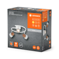 LEDVANCE DECOR SPOT CORK Spiral Deckenleuchte, 3 x 3,4W, 690lm, weiß-Deckenleuchten-LEDVANCE Shop