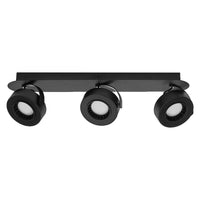 Lámpara de techo OSRAM DECOR SPOT VENUS, 16 W, 650 lm, negra